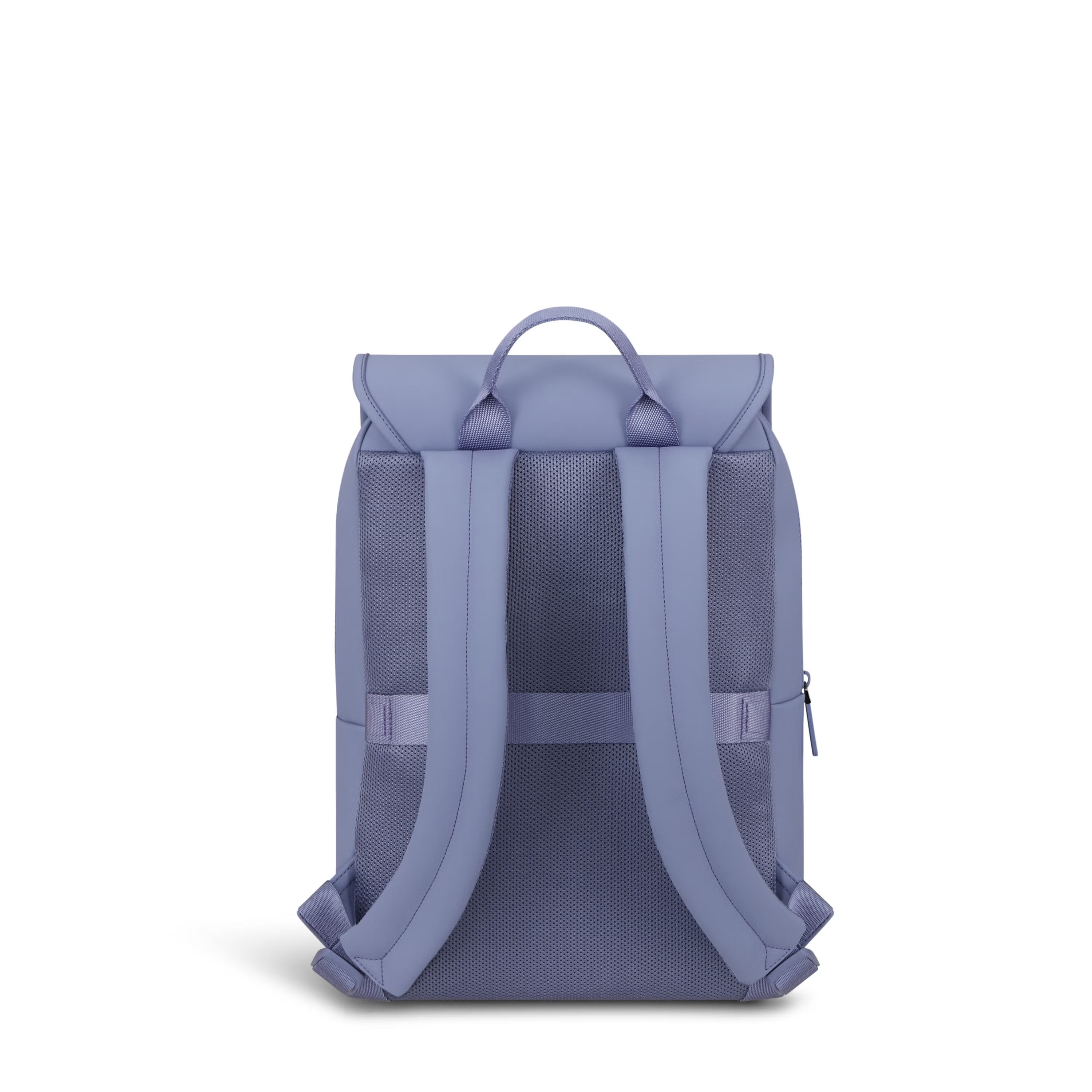 Minimalist Square Flap Water Repellent Leather Backpack
