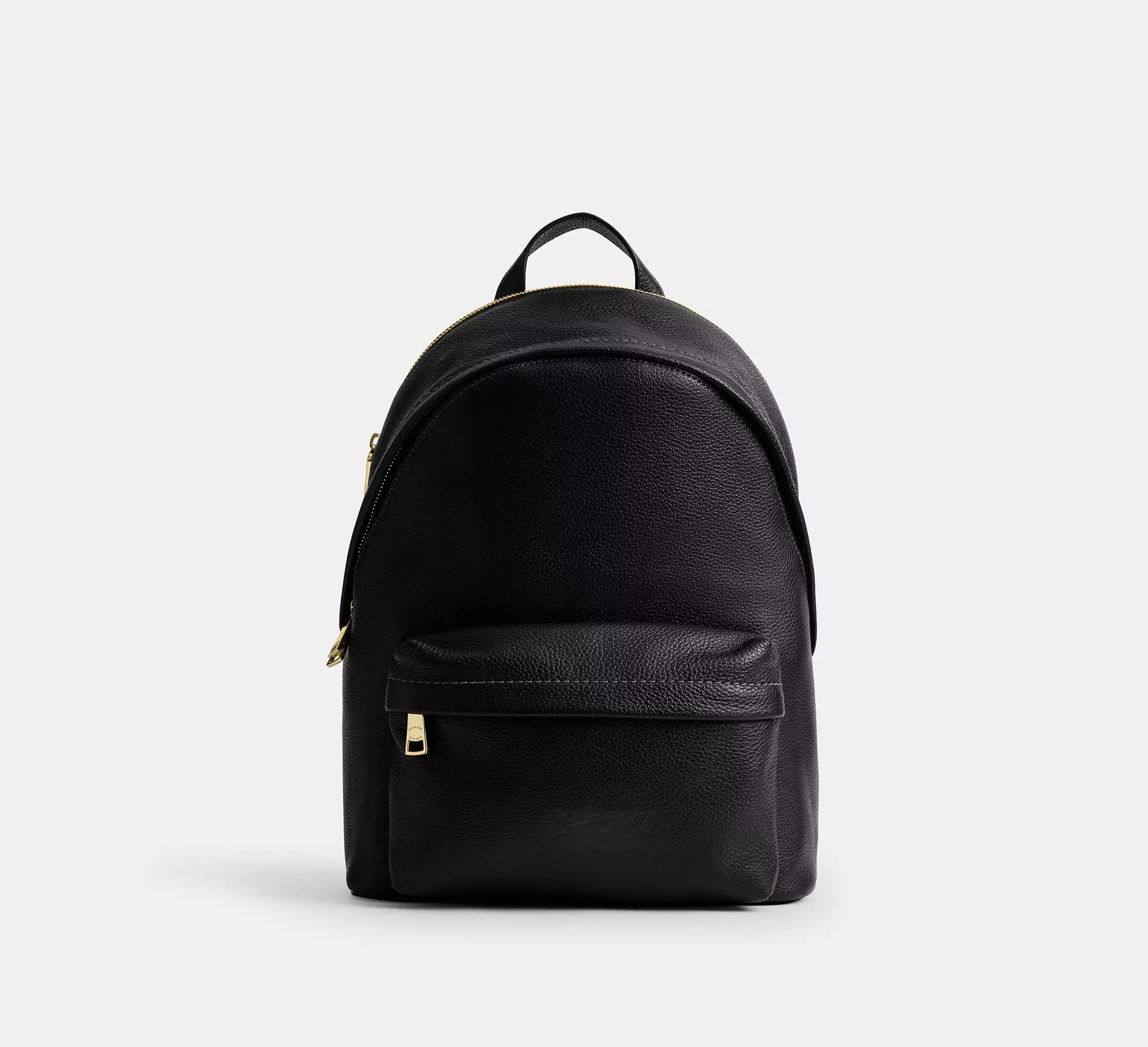 Refined Pebble Leather Small Daily Laptop Backpack